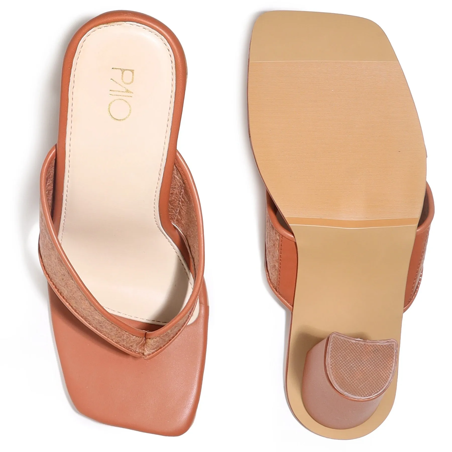 Opepe Block Heels