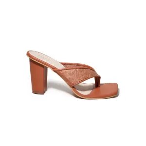 Opepe Block Heels