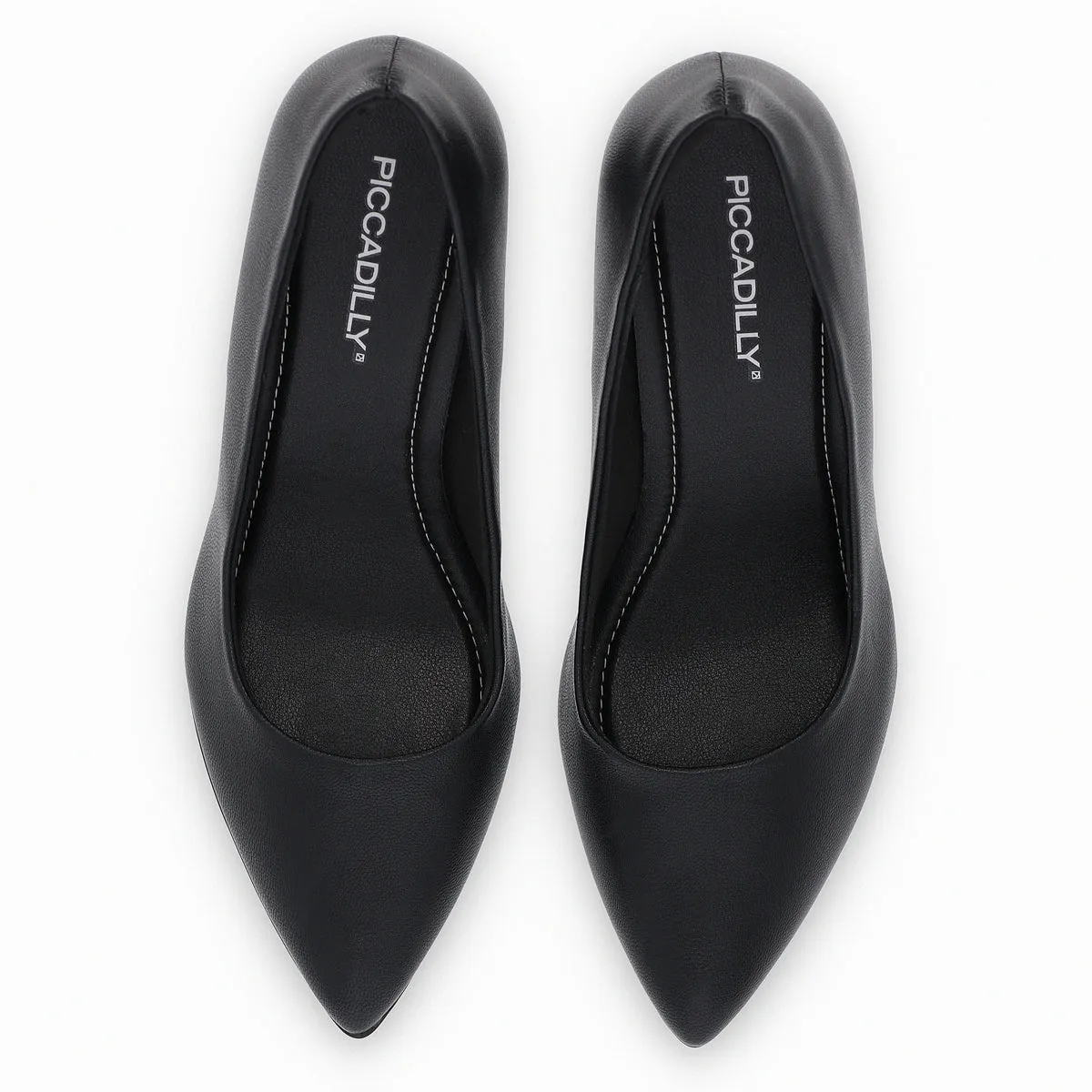 Piccadilly Women's Black High Heel Pump Shoe 745035