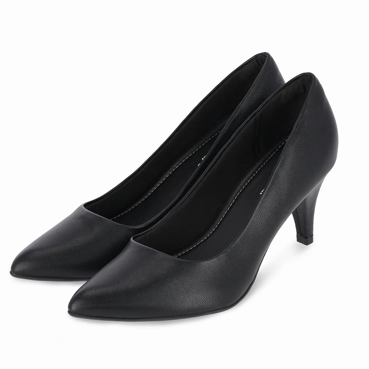 Piccadilly Women's Black High Heel Pump Shoe 745035