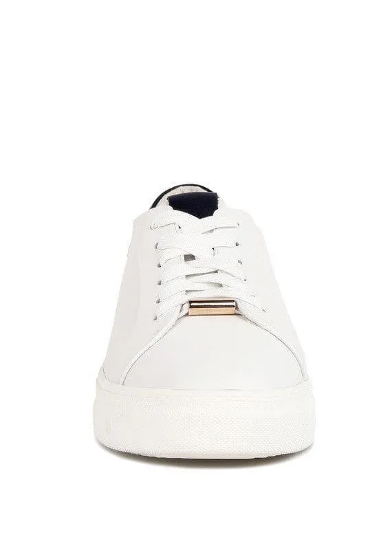 Rag Co Schick Lace Up Leather Sneakers