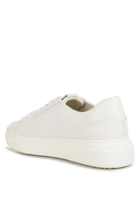 Rag Co Schick Lace Up Leather Sneakers