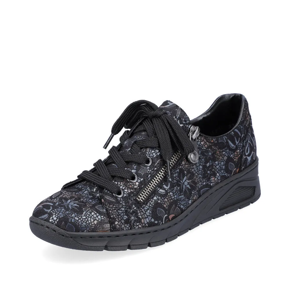 Rieker Ladies Zip Sided Sneaker