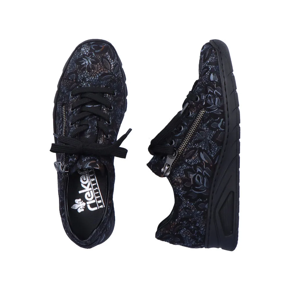 Rieker Ladies Zip Sided Sneaker