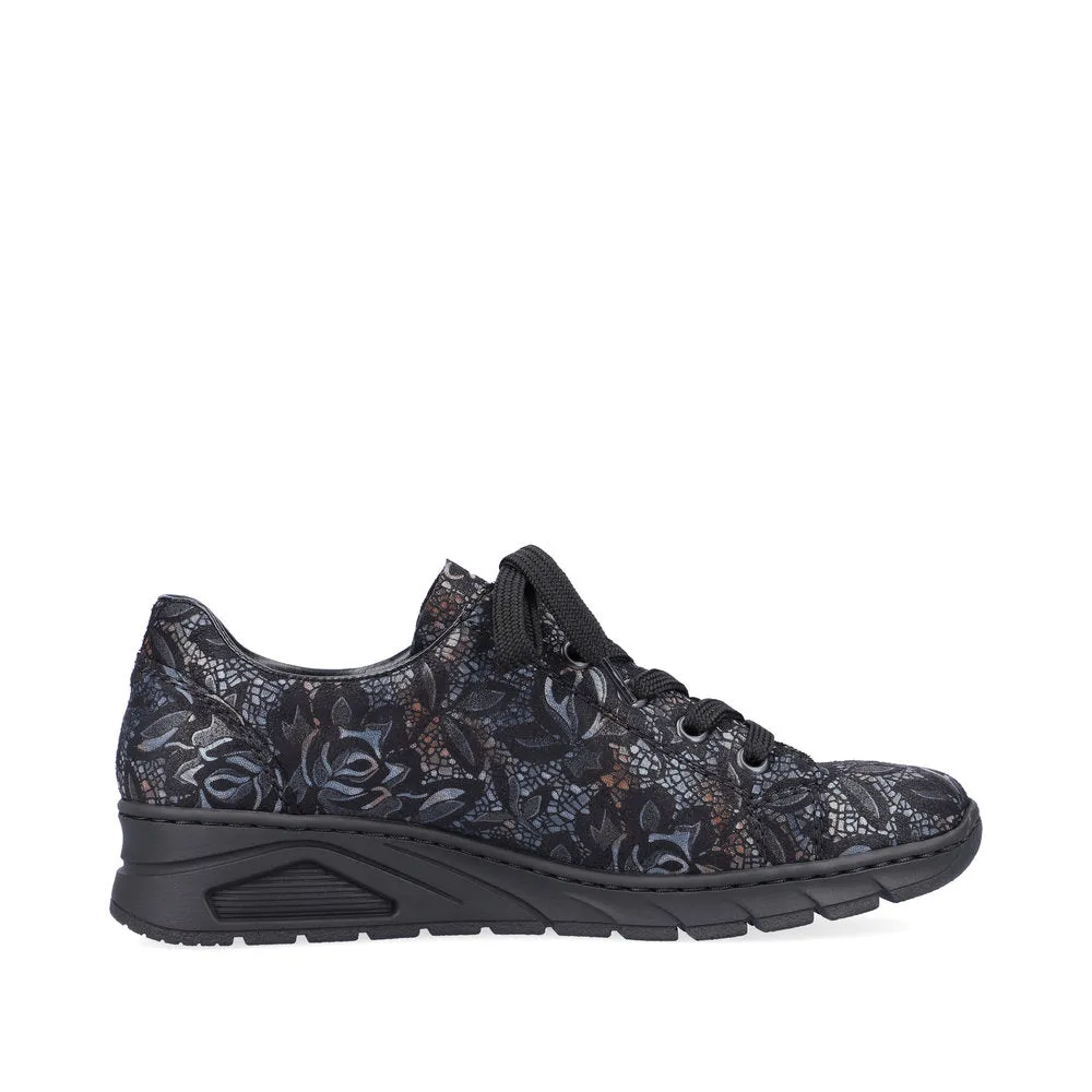 Rieker Ladies Zip Sided Sneaker