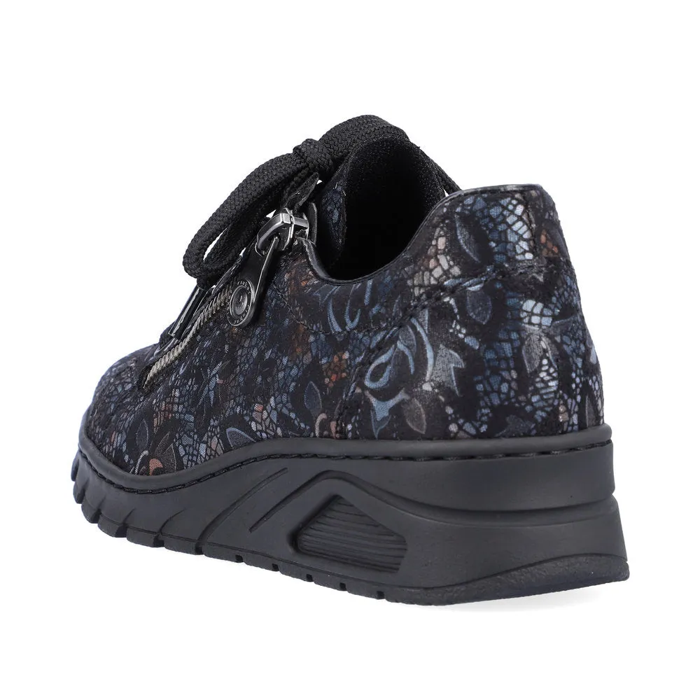 Rieker Ladies Zip Sided Sneaker
