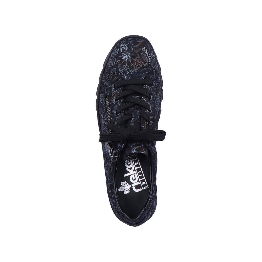 Rieker Ladies Zip Sided Sneaker