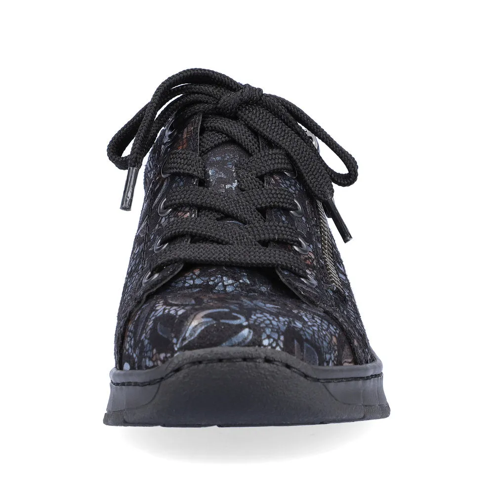 Rieker Ladies Zip Sided Sneaker