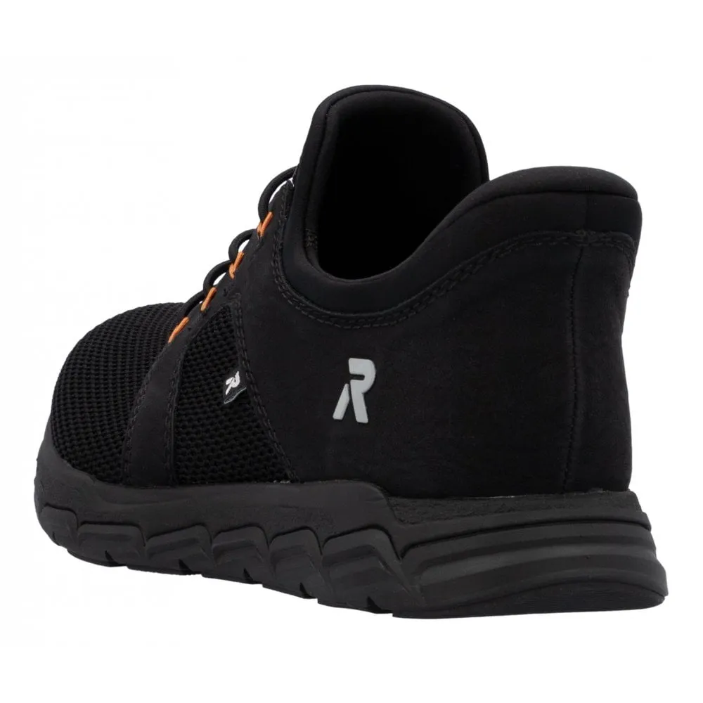 Rieker Womens Knittech Black Trainers -M9050-00