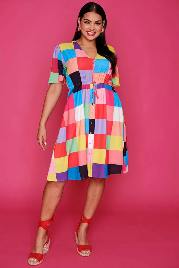 Siena Rubik's Cube Dress