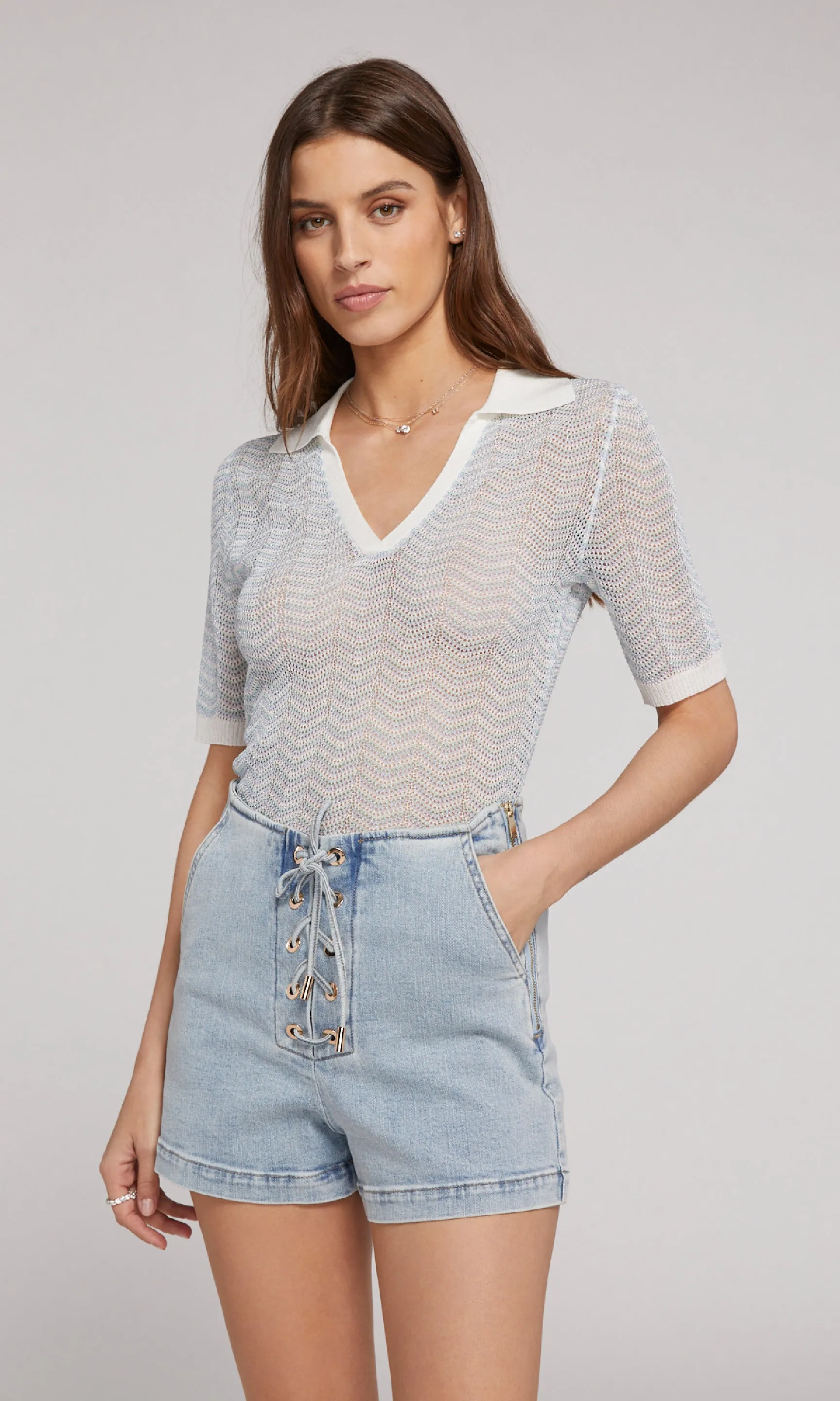 Skyler Pointelle Top
