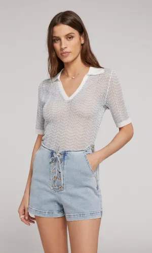 Skyler Pointelle Top