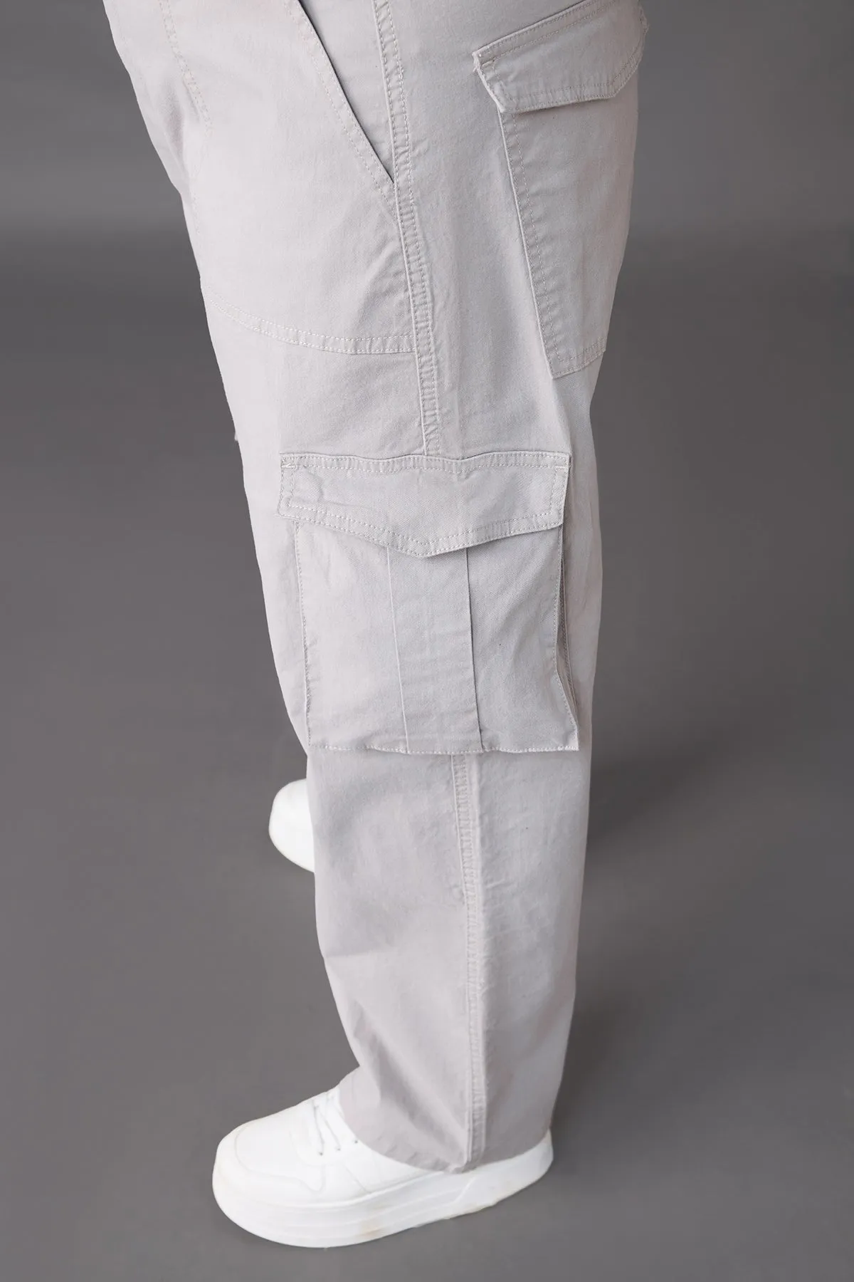Steel Ridge Curve Cargo Jeans