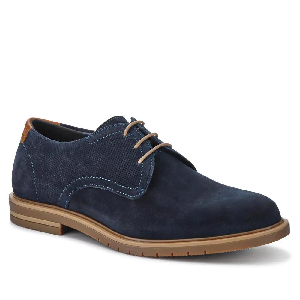 Suede Leather Lace-Up Shoes - ITAR41002 / 327 176