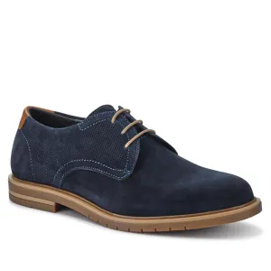Suede Leather Lace-Up Shoes - ITAR41002 / 327 176