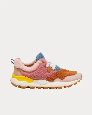 Teddy Pink Low Top Sneakers