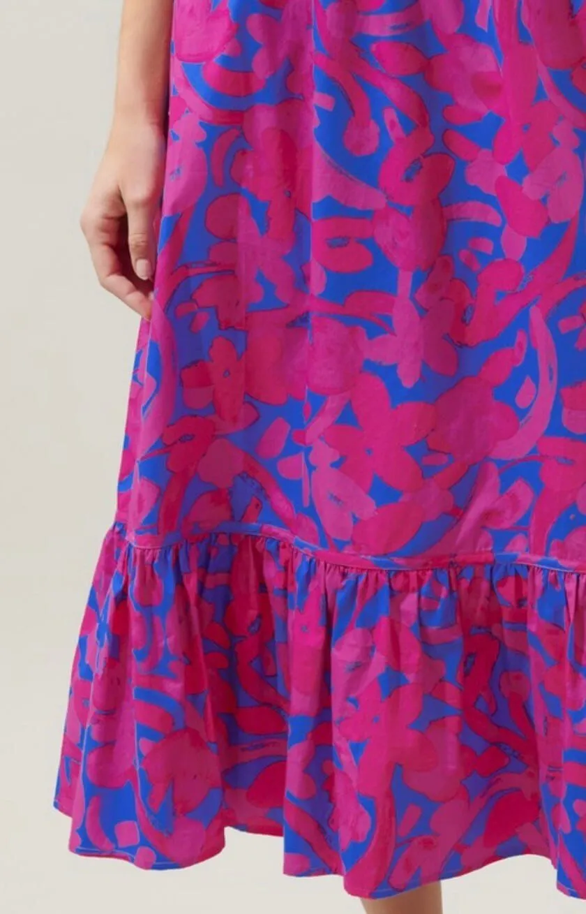 The Amore Set: One Shoulder Maxi Ruffle Skirt Set