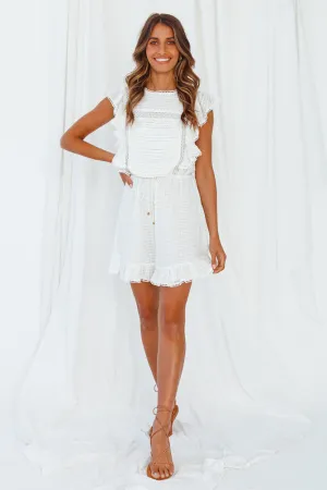 Touch The Cloudless Sky Dress White