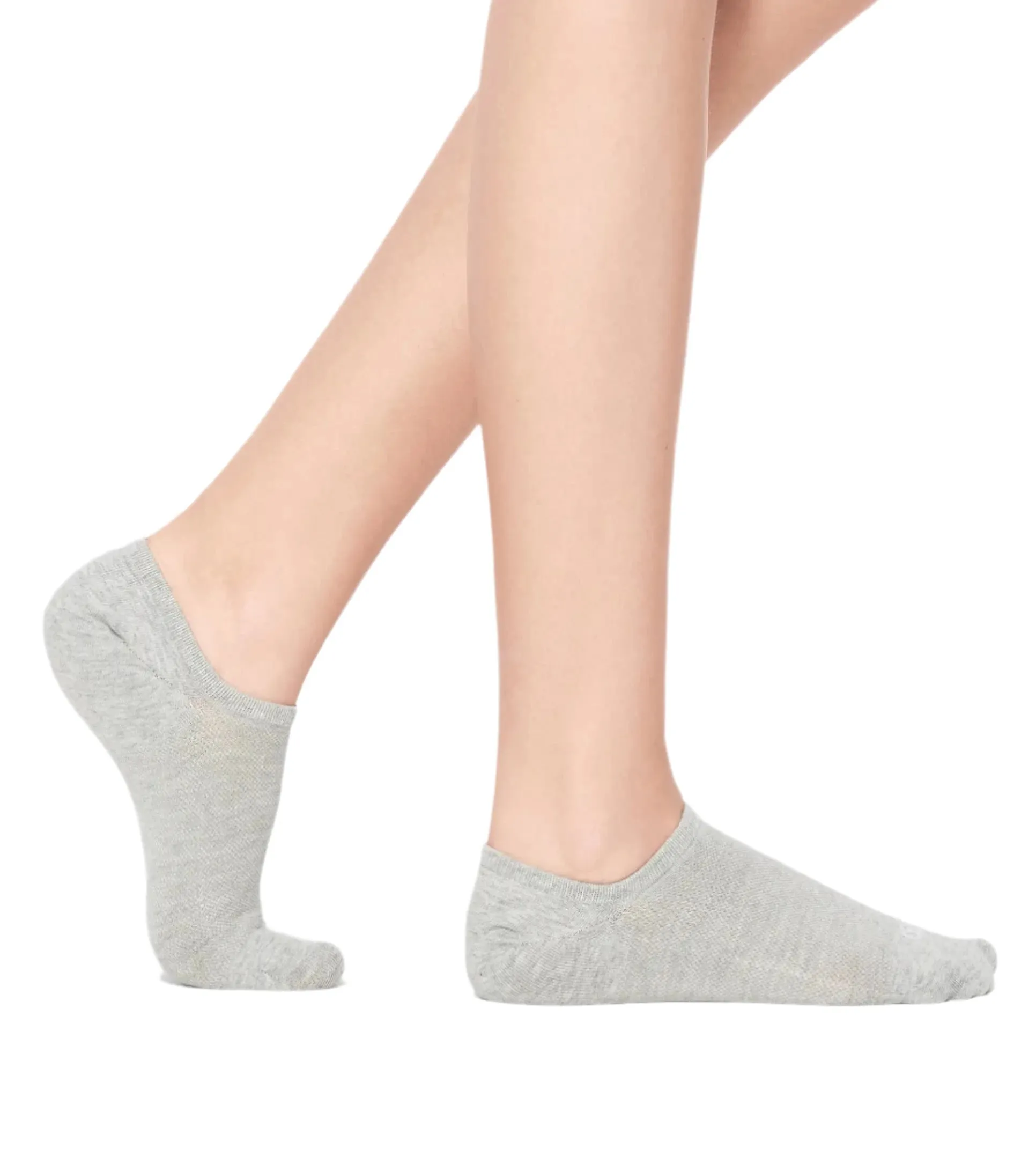 UGG® Stela No Show 3 Pack Socks White/Grey/Black
