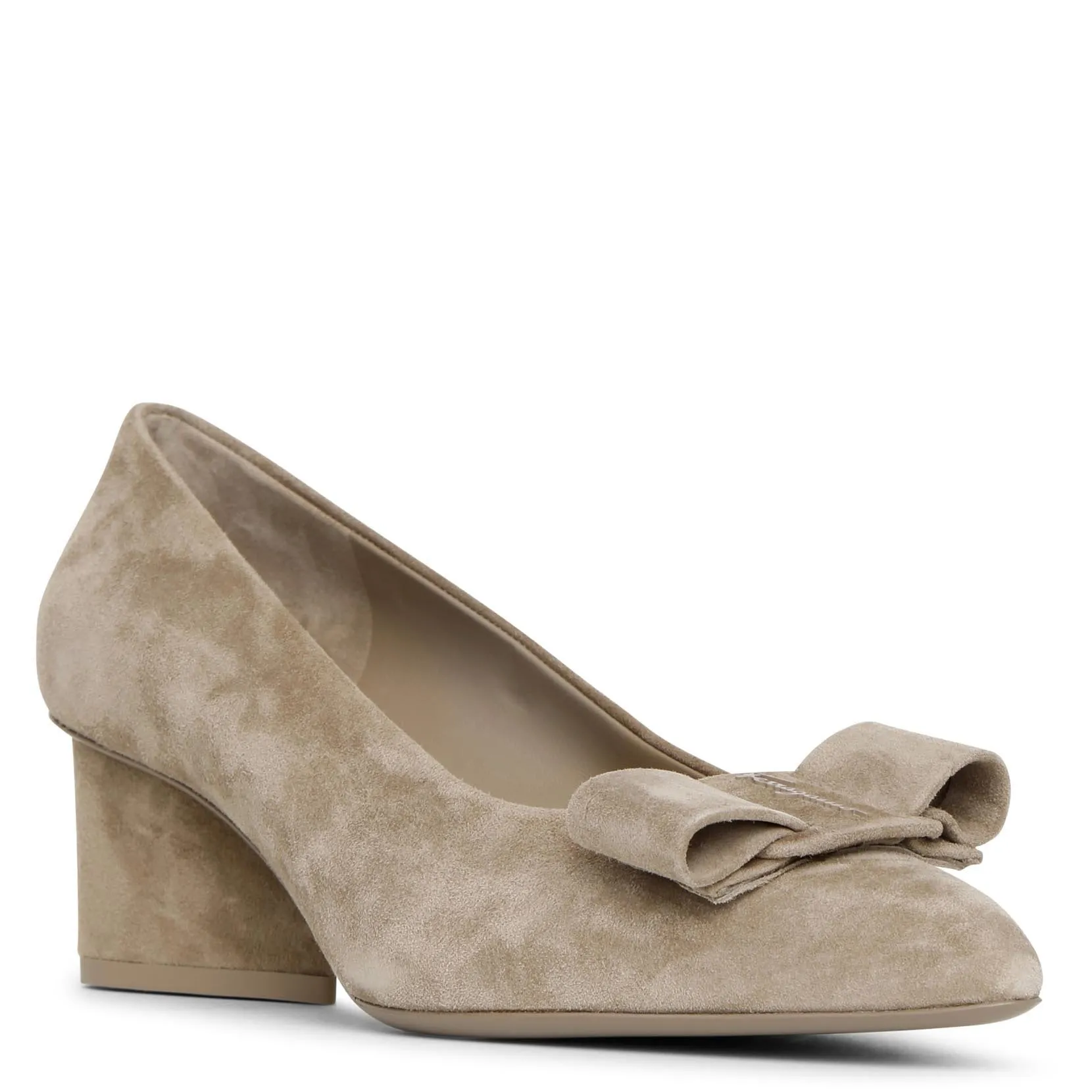 Viva 55 suede bay leaf pumps