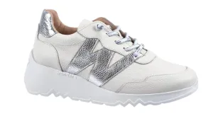 Wonders white /silver trainers