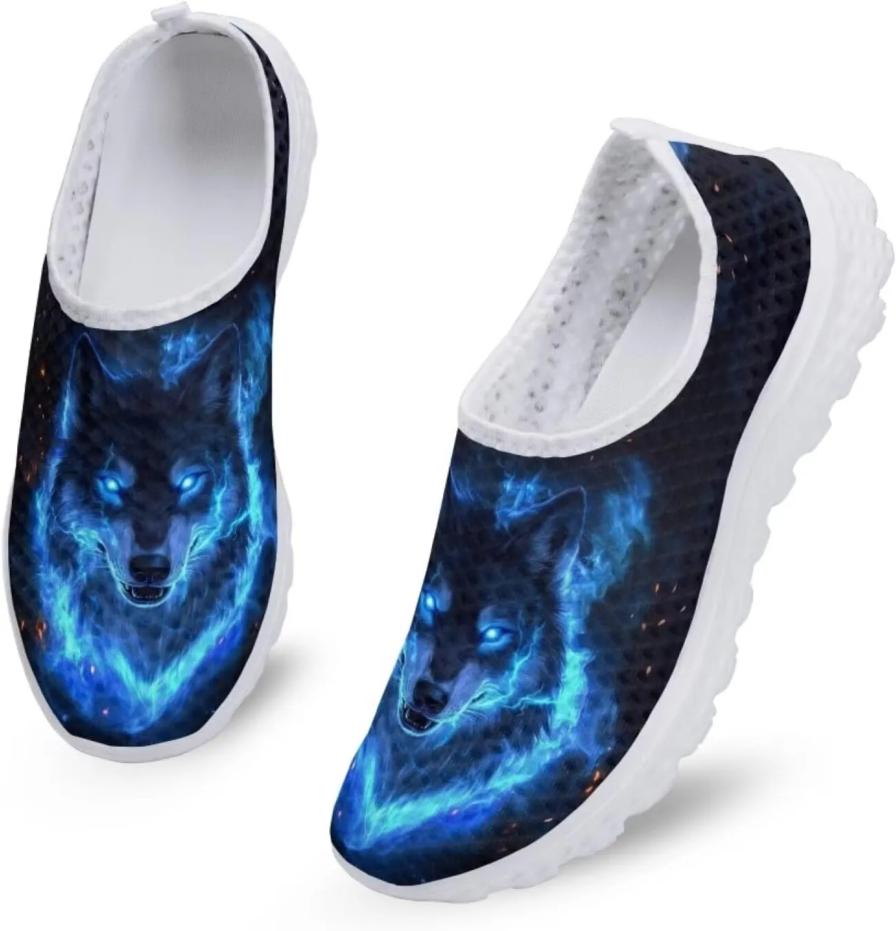 Xpyiqun Women Slip On Sneaker Mesh Running Shoes Casual Sport Tennis Sneakers Trainers