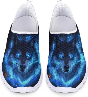Xpyiqun Women Slip On Sneaker Mesh Running Shoes Casual Sport Tennis Sneakers Trainers