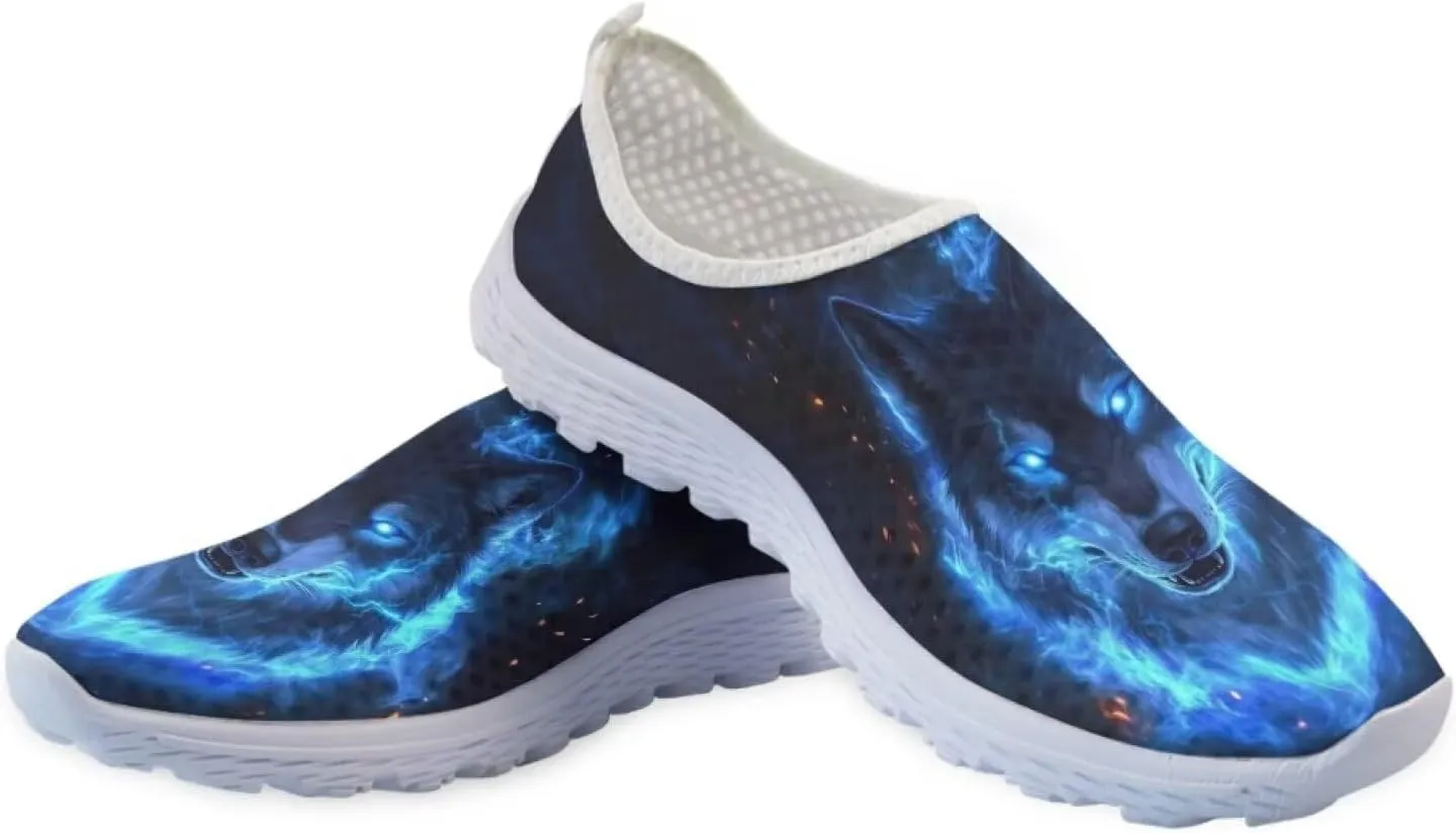 Xpyiqun Women Slip On Sneaker Mesh Running Shoes Casual Sport Tennis Sneakers Trainers